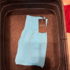 NVGTN Blue Seamless Shorts